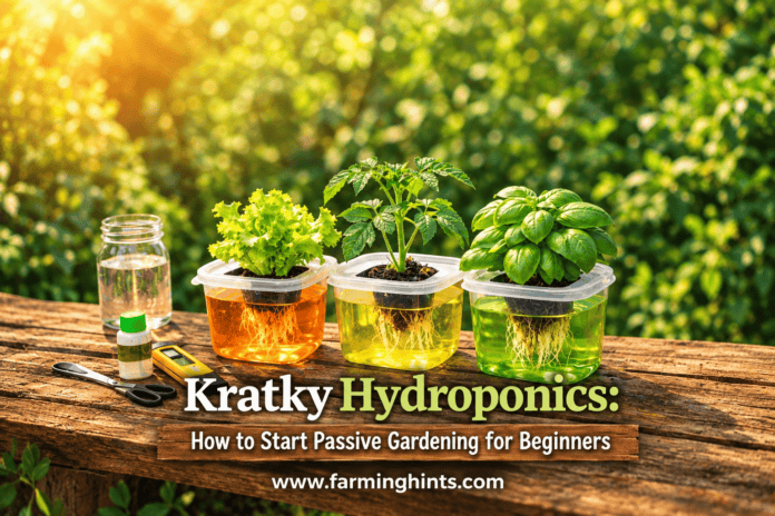 Kratky Hydroponics Garden Guide